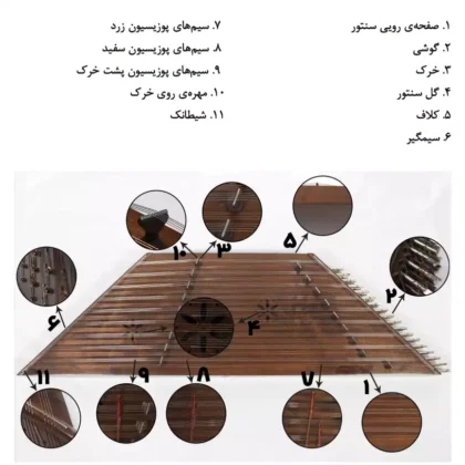 آشنایی با ساز سنتور